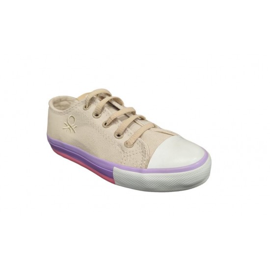 BENETTON BN-30175 KETEN UNİSEKS SNEAKERS ÇOCUK AYAKKABI