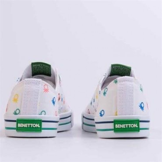 BENETTON BN-30187 GENÇ KIZ SNEAKERS KANVAS SPOR AYAKKABI