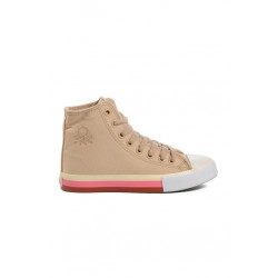 BENETTON BN-30189 SNEAKERS GENÇ KIZ YAZLIK KETEN BOT BENETTON BN-30189 SNEAKERS GENÇ KIZ YAZLIK KETEN BOT