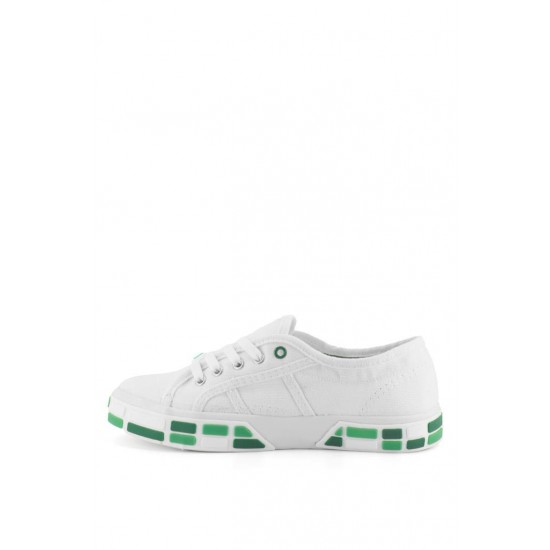 BENETTON BN-30691BAĞLI KETEN UNİSEX SNEAKERS SPOR AYAKKABI