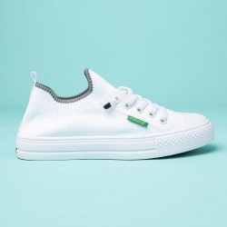 BNETTON BNİ-10233 İTHAL ESNEK KETEN SNEAKERS KADIN AYAKKABI