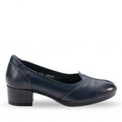 FORELLİ LEVİN TOPUKLU DERİ KADIN AYAKKABI FORELLİ LEVİN TOPUKLU DERİ KADIN AYAKKABI