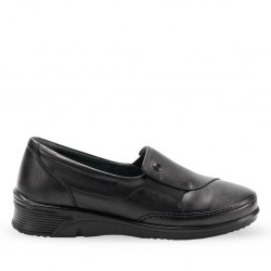 FORELLİ TERTE LASTİKLİ ORTOPEDİK DERİ KADIN AYAKKABI FORELLİ TERTE LASTİKLİ ORTOPEDİK DERİ KADIN AYAKKABI