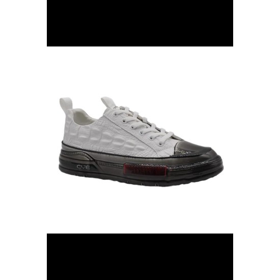 FOURTY FOUR DEGREE 21331 İTHAL ERKEK DERİ SNEAKERS AYAKKABI