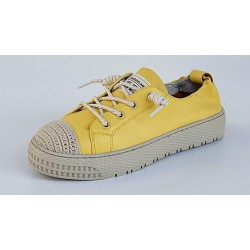 GUJA 21Y383 DÜZ TABAN BÜZGÜLÜ DERİ KADIN SNEAKERS AYAKKABI GUJA 21Y383 DÜZ TABAN BÜZGÜLÜ DERİ KADIN SNEAKERS AYAKKABI