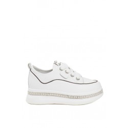 GUJA 24K308-1 TAŞ SARGILI KALIN TABAN KADIN SNEAKER AYAKKABI GUJA 24K308-1 TAŞ SARGILI KALIN TABAN KADIN SNEAKER AYAKKABI