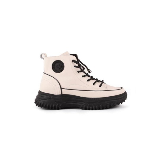 GUJA 24K310-13 KALIN TABAN DERİ KADIN SNEAKERS BOT