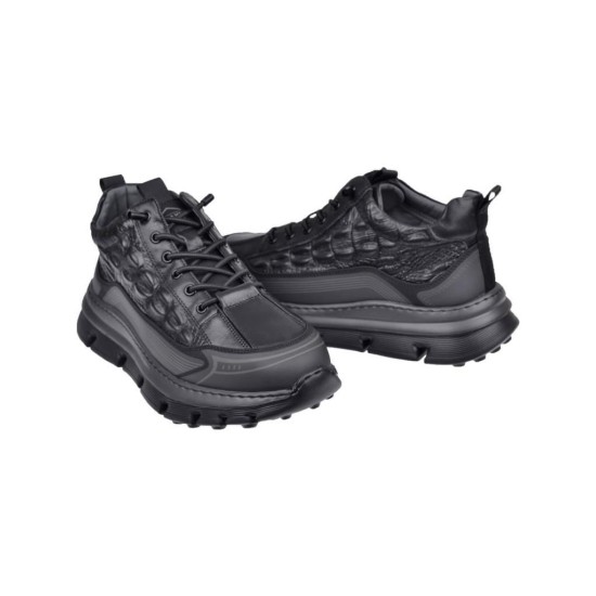 GUJA 25K517 BİLEK BOY HAFİF DERİ SNEAKER ERKEK AYAKKABI