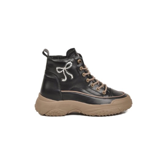GUJA 26K310-3 KALIN TABAN DERİ KADIN SNEAKER BOT