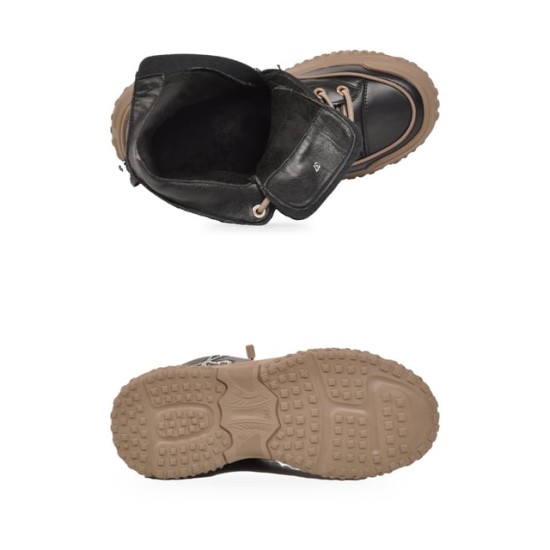 GUJA 26K310-3 KALIN TABAN DERİ KADIN SNEAKER BOT