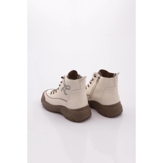 GUJA 26K310-3 KALIN TABAN DERİ KADIN SNEAKER BOT
