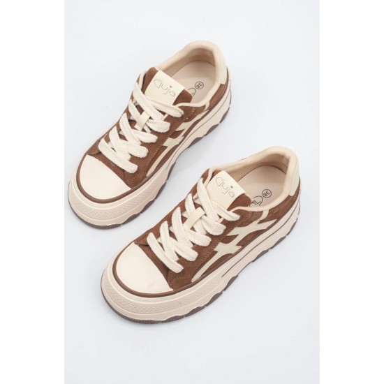 GUJA 26K366 YÜKSEK TABAN SNEAKERS KADIN AYAKKABI