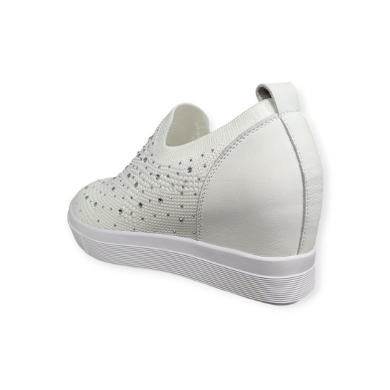 GUJA 26Y309-2 GİZLİ DOLGU TAŞ DETAYLI TEKSTİL KADIN AYAKKABI