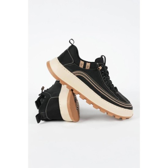 GUJA 26Y514 HAFİF LASTİKLİ ERKEK FİLELİ SPOR AYAKKABI