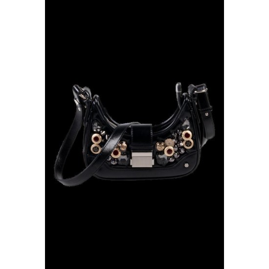 GUJA C1299 İTHAL TAŞLI KADIN EL VE OMUZ  ÇANTA