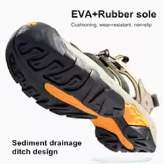 HUMTTO 710445A BURNU KAPALI İTHAL TREKKİNG ERKEK SANDALET
