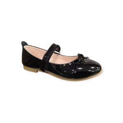 HY-P-4032 FİYONK DETAYLI KIZ ÇOCUK BABET