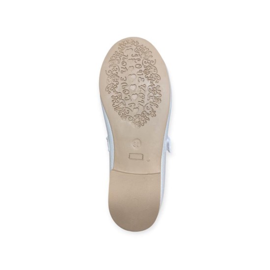 HY-P-4032 FİYONK DETAYLI KIZ ÇOCUK BABET