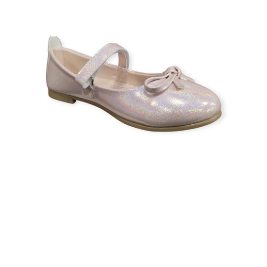 HY-P-4032 FİYONK DETAYLI KIZ ÇOCUK BABET