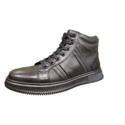 KOMCERO 3K1388 FERMUARLI DÜZ DERİ GENÇ ERKEK BOT KOMCERO 3K1388 FERMUARLI DÜZ DERİ GENÇ ERKEK BOT