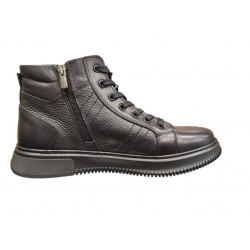 KOMCERO 3K1388 FERMUARLI DÜZ DERİ GENÇ ERKEK BOT KOMCERO 3K1388 FERMUARLI DÜZ DERİ GENÇ ERKEK BOT