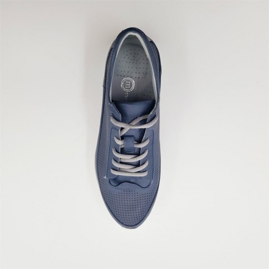 MAMMAMİA D21YA-3105 BAĞCIKLI DERİ GÜNLÜK TARZ KADIN AYAKKABI