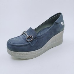 MAMMAMİA D21YA-3325 DOLGU TOPUK TOKALI DERİ KADIN AYAKKABI MAMMAMİA D21YA-3325 DOLGU TOPUK TOKALI DERİ KADIN AYAKKABI