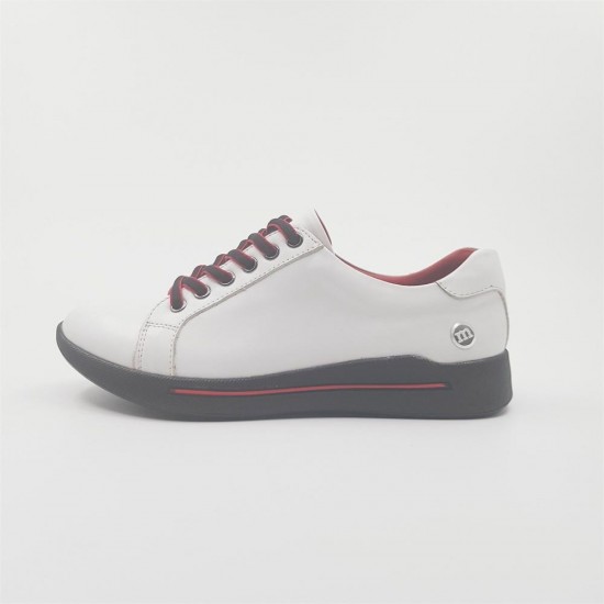 MAMMAMİA D21YA-775 BAĞCIKLI DERİ GÜNLÜK KADIN AYAKKABI