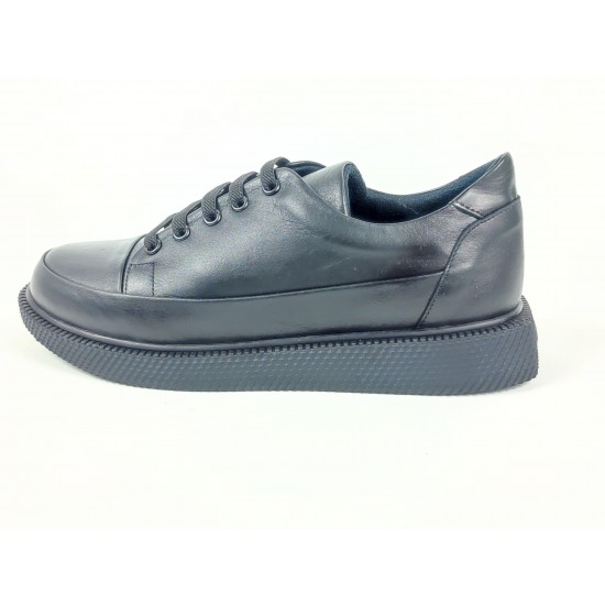 MAMMAMİA D22KA-3075 BAĞCIKLI DERİ GÜNLÜK KADIN AYAKKABI