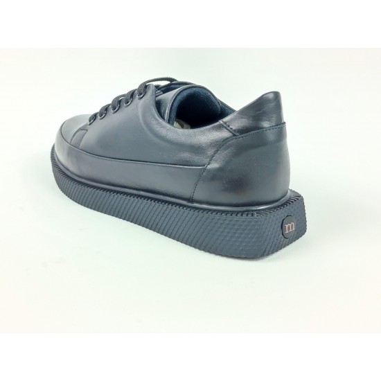 MAMMAMİA D22KA-3075 BAĞCIKLI DERİ GÜNLÜK KADIN AYAKKABI