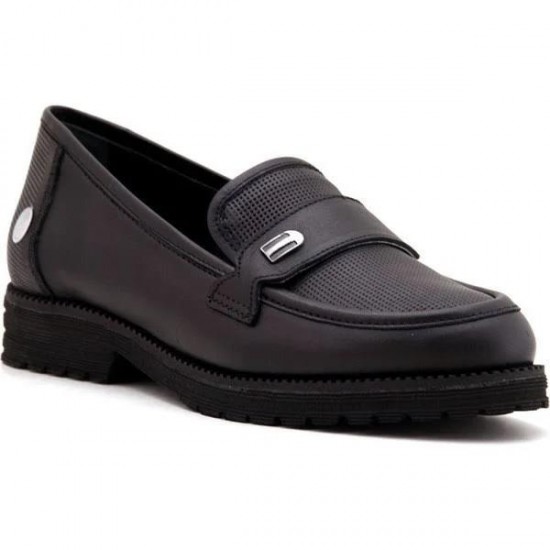 MAMMAMİA D22KA-3400 BAĞCIKLI HAFİF DERİ KADIN AYAKKABI