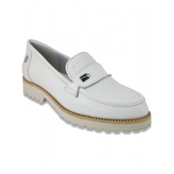 MAMMAMİA D22YA-3245 EVA TABAN LOAFER DERİ KADIN AYAKKABI