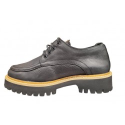 MAMMAMİA D23KA-3015  HAFİF TABAN MASKÜLEN DERİ KADIN AYAKABI