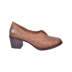 MAMMAMİA D23YA-345 TOPUKLU DELİKLİ DERİ KADIN  AYAKKABI MAMMAMİA D23YA-345 TOPUKLU DELİKLİ DERİ KADIN  AYAKKABI