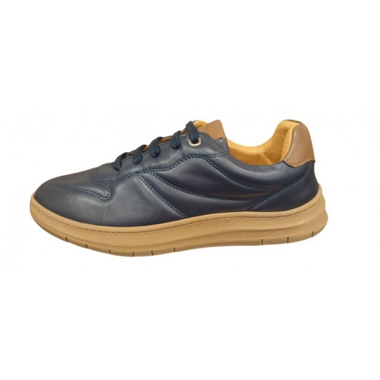 MAMMAMİA D24KA-105  DERİ HAFİF KADIN SPOR AYAKKABI