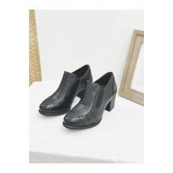 MAMMAMİA D24KA-3135 TOPUKLU KLASİK KADIN DERİ AYAKKABI MAMMAMİA D24KA-3135 TOPUKLU KLASİK KADIN DERİ AYAKKABI