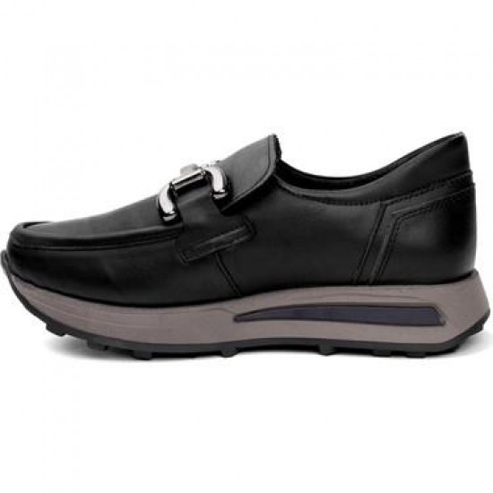 MAMMAMİA D24KA-3260 KAYMAZ TOKALI LOAFER DERİ KADIN AYAKKABI