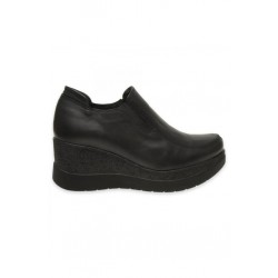 MAMMAMİA D24KA-3620 DOLGU TABAN DERİ KADIN AYAKKABI