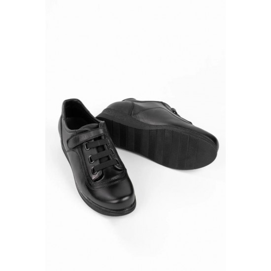 MAMMAMİA D24KA-3635 DOLGU TABAN CIRTLI KADIN DERİ AYAKKABI