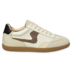 MAMMAMİA D24KA-395 İNCE TABAN DERİ SNEAKERS KADIN AYAKKABI