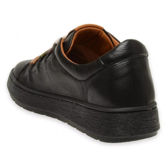 MAMMAMİA D24KA-85   YUMUŞAK DERİ GÜNLÜK KADIN AYAKKABI