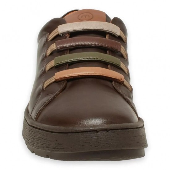 MAMMAMİA D24KA-85   YUMUŞAK DERİ GÜNLÜK KADIN AYAKKABI