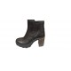 MAMMAMİA D24KB-4475 PLATFORM TOPUK KLASİK DERİ KADIN BOT