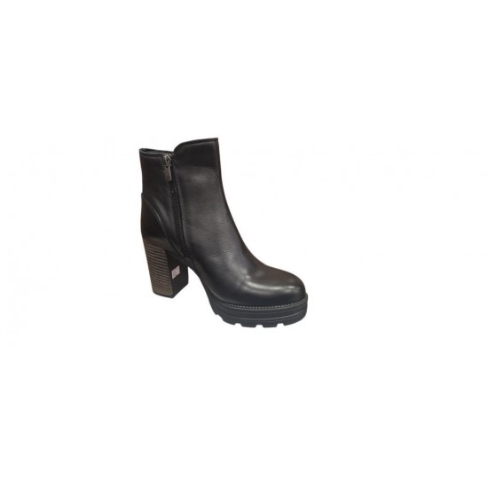 MAMMAMİA D24KB-4475 PLATFORM TOPUK KLASİK DERİ KADIN BOT