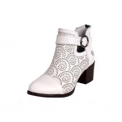 MAMMAMİA D24YA-625 TOPUKLU DERİ YAZLIK KADIN BOT MAMMAMİA D24YA-625 TOPUKLU DERİ YAZLIK KADIN BOT