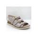 MAMMAMİA D24YS-5490 SİMLİ DOLGU TOKALI DERİ KADIN SANDALET