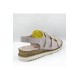 MAMMAMİA D24YS-5490 SİMLİ DOLGU TOKALI DERİ KADIN SANDALET