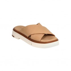 MAMMAMİA D24YT-2280 KALIN TABAN ORTOPEDİK DERİ KADIN TERLİK