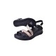 MAMMAMİA D25-YS-2365 KALIN TABAN KADIN DERİ SANDALET