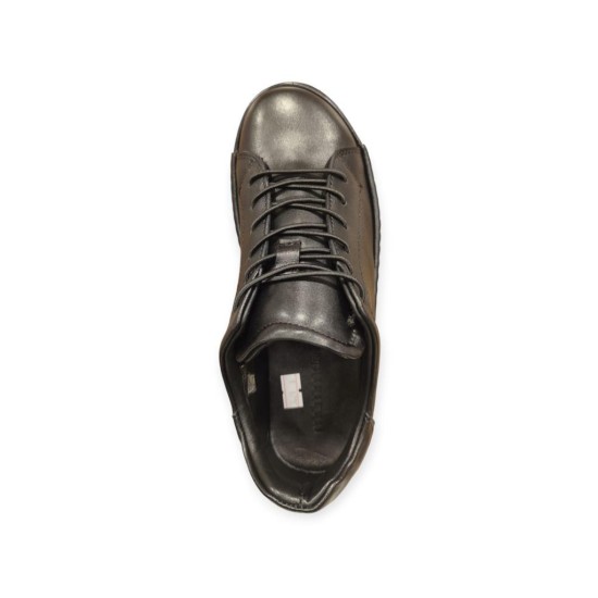 MAMMAMİA D25KA-260 LASTİK BAĞ GÜNLÜK DERİ KADIN  AYAKKABI